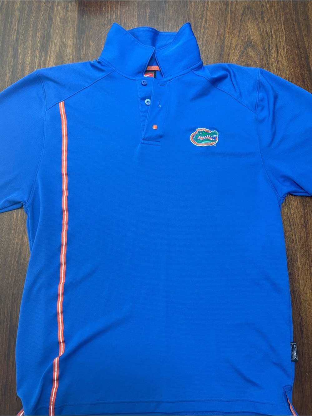 Florida Gators Vintage Royal Blue Short Sleeve Polo